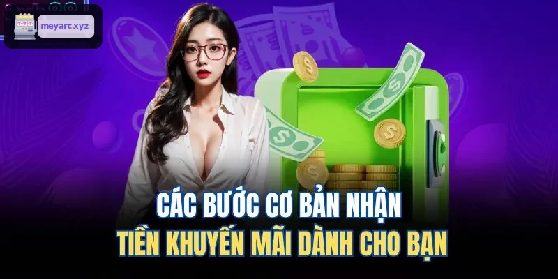 Quy trình nhận tiền thưởng khuyến mãi