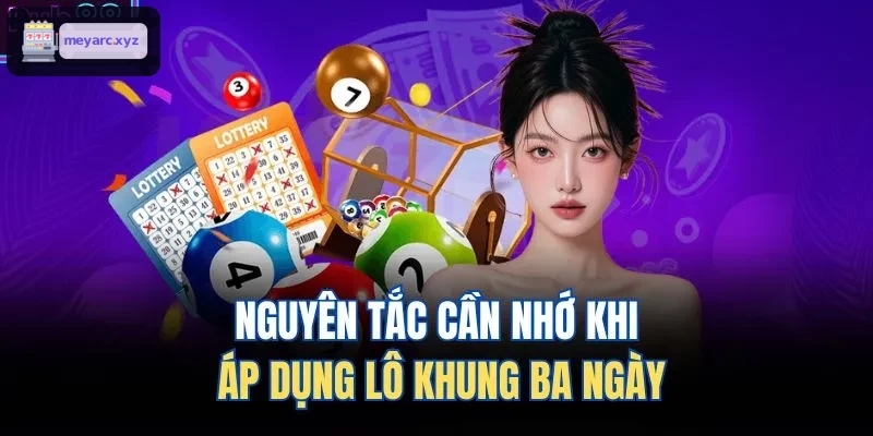 Nguyên tắc quan trọng khi soi cầu lô khung 3 ngày